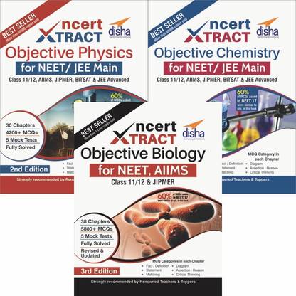 NCERT Xtract � Objective Physics, Chemistry, Biology for NEET, Class 11/ 12, AIIMS, JIPMER 2nd Edition