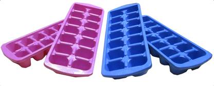 goldcave Multicolor Plastic Ice Cube Tray