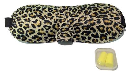 24x7eMall 3D Eye Pad + Free Ear Plugs ~ Super Soft & Comfortable For Proper Sleep ~ Animal Within ~ The Wild and Majestic Panther Sleeping Eye Mask Eye Shade