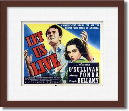 PosterMart let us live Digital Reprint 23 inch x 27 inch Painting