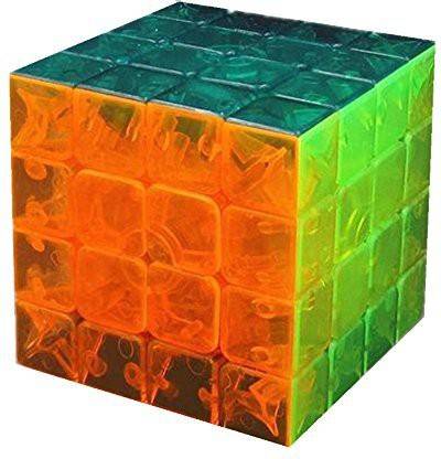 Cuberspeed Yongjun (Yj) Yusu R 4X4 Transparent Magic Cube 4X4X4 Speed Cube