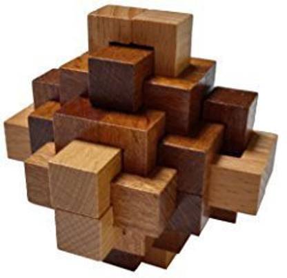 True Genius Aztec Temple Assembly & Disentanglement Puzzle