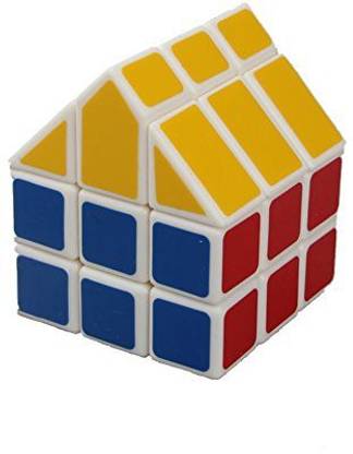 Lecheers 3X3 Twisty Cube House Shaped Speed Cube