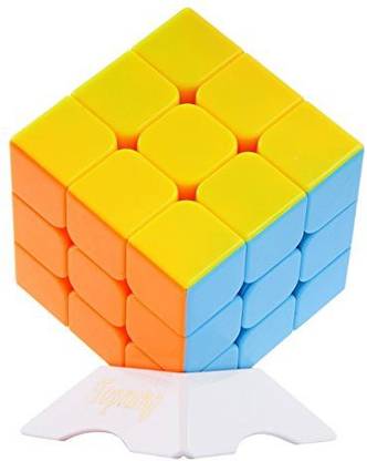 Topsung Yj Moyu Aolong V2 Stickerless Speed Cube Enhanced Edition Smooth Cube Colorful With Tripod Base
