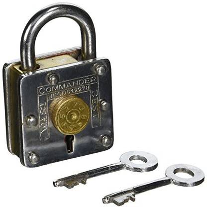 Recent Toys Houdini Under Lock - Metal Trick Lock Puzzle Brain Teaser
