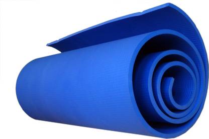 Paramount Foam Pvt Ltd Super Soft EVA Foam without Beading Blue 10 mm Yoga Mat
