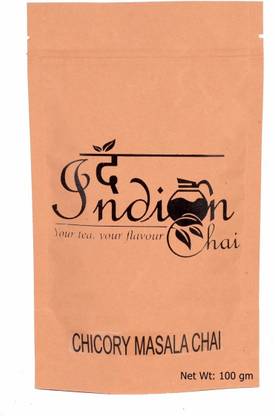 The Indian Chai Caffine Free Chicory Masala Chai Cloves, Cardomom, Ginger Masala Tea Vacuum Pack