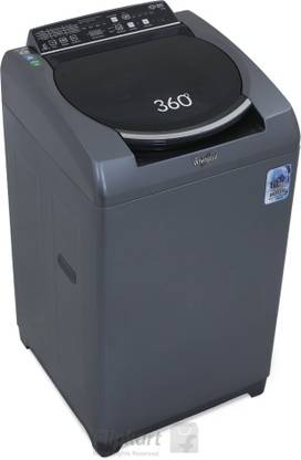 Whirlpool 7.5 kg Fully Automatic Top Load Washing Machine with In-built Heater Grey
