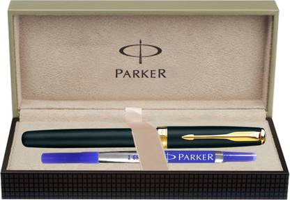 PARKER SONNET MATT BLACK GT Roller Ball Pen
