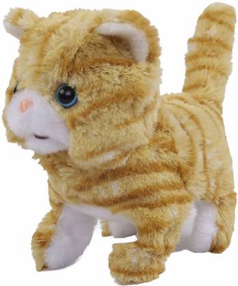 Hamleys Movers And Shakers Scottish Fold Plush Soft Cat Toy  - 9 cm