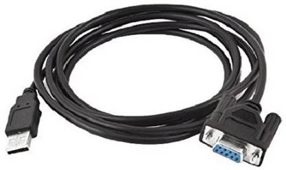 ADNet  TV-out Cable USB To RS232 DB9 9 Pin Female to USB 2. 0 PLC Serial Cable