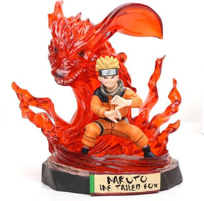 ComicSense Naruto Uzumaki 17cm Kurama Kyuubi Nine Tailed Fox PVC Action FIgure