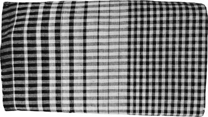 Cotton Bath Towel Handloom Large Gamcha Towels Black