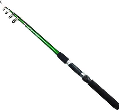 Hunting Hobby 7 Feet, Travelling Bag Green Fishing Rod