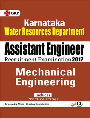 Karnataka-Water Resources Department-Mechanical Engineering-Assistant Engineer[ae] Paper 1 & 2 Combined