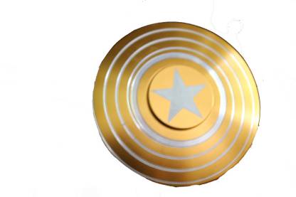 Shape n Style Golden Captain America Fidget Spinner