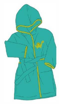 Bombay Dyeing Green Small Bath Robe