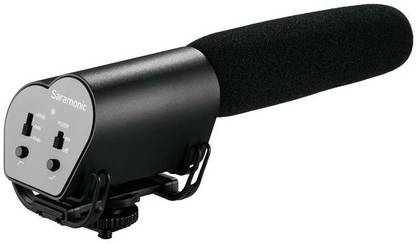 Saramonic Vmic Microphone for DSLR Cameras and Camcorders Camera Microphone