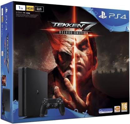 SONY PlayStation 4 (PS4) Slim 1 TB with Tekken 7 (Deluxe Edition)
