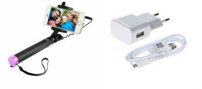 SACRO Selfie Stick Accessory Combo for LENOVO a7000