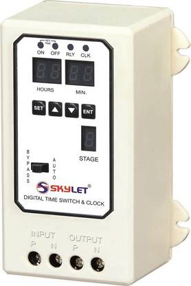 SKYLET DTS-120/4 Programmable Electronic Timer Switch
