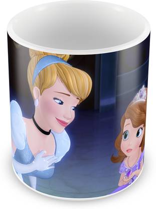JANAI Sofia The First-Cinderella Princess Ceramic Coffee Mug