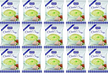 keya Creamy Chicken Soup ( Pack of 15)