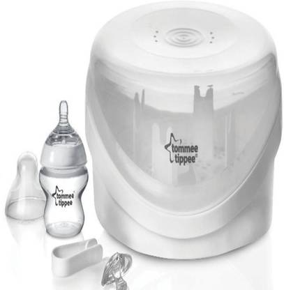 Tommee Tippee Microwave Stream Steriliser Set - 4 Slots