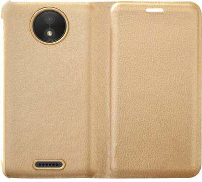 Coverage Flip Cover for Motorola Moto C Plus FLIP-coverabfgdcd1606