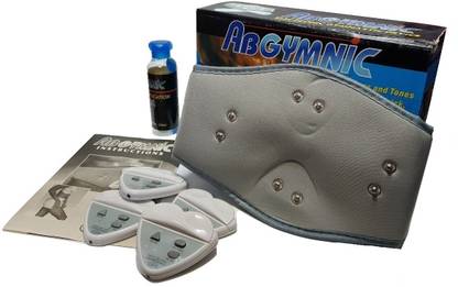 IBS X4c GYM Gymnastic Belt Toner Ab Gymnic Muscle Exerciser with Gel Bottle 4 attachments Massager