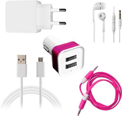 DAKRON Wall Charger Accessory Combo for Blu Vivo 5
