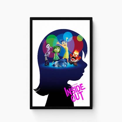 Inside out diesney poster Paper Print