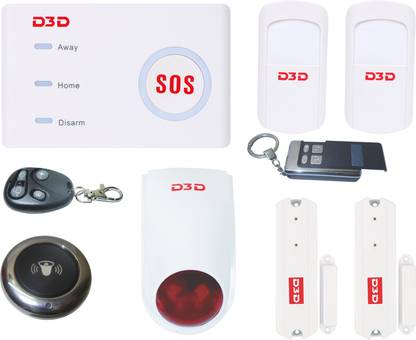 D3D Android/iOS Mobile APP WiFi/GSM Wireless Home Security Alarm Burglar System Auto Dial Wireless Sensor Security System