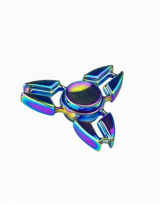 Sirius Toys Tri Hand Rainbow Metal Fidget Spinner