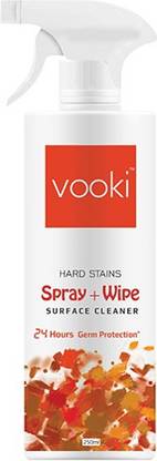 vooki Hard Stains Surface Cleaner | 24 Hours Germ Protection^ | Skin Safe | ECO Friendly Kitchen Cleaner