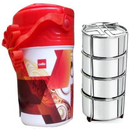 cello meal kit 4 Containers Lunch Box