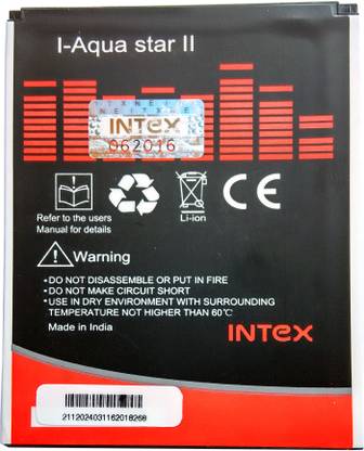Intex Mobile Battery For  Intex Cloud M6