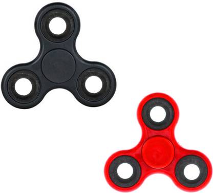 AMSER Fidget Spinner Combo Of Red And Black Spinner