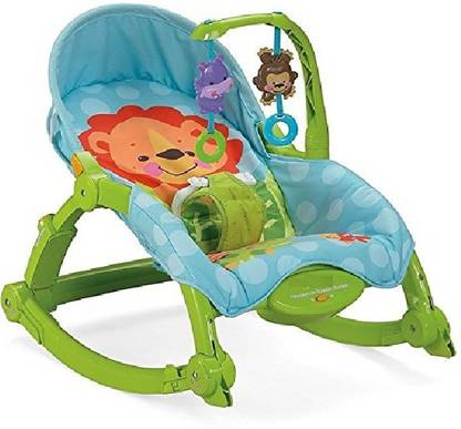 green frog NEWBORN TO TODDLER PORTABLE ROCKER - GREEN Rocker