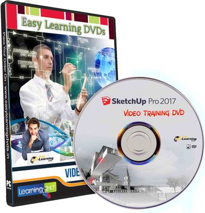 Easy Learning SketchUp 2017 Video Training Tutorial DVD
