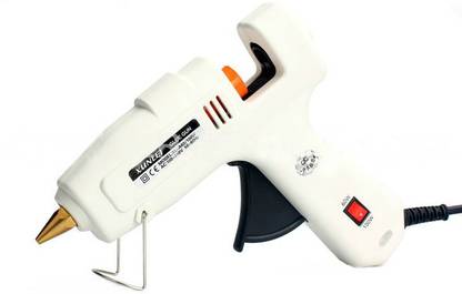 Glun Xunlei 100w 60w Professional Copper Nozzle With 25 Sticks Dual Temperature Corded Glue Gun