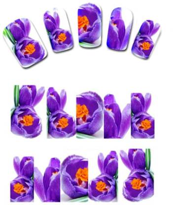 SENECIO™ Spectral Violet Floral Nail