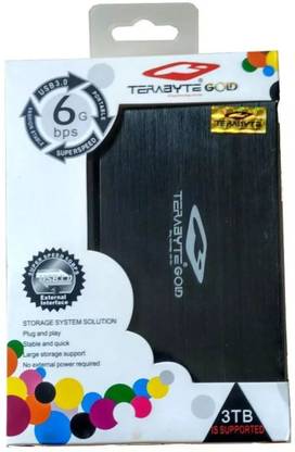 TERABYTE Hard Casing 2.5" USB 3.0 External GOLD Slim HDD Casing 2.5" USB 3.0 USB Flash Drive