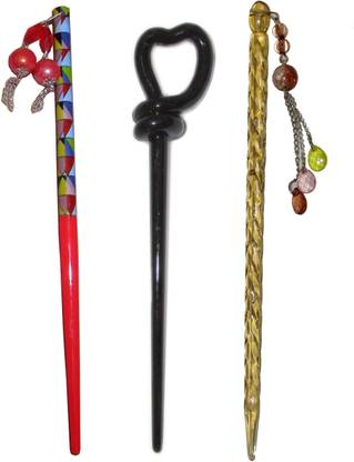 Anokhi Ada combo of juda sticks Bun Stick
