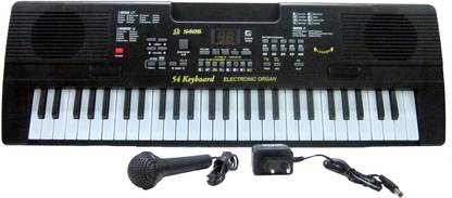 VT 54-Keys Electronic Keyboard with Adapter & LED Display