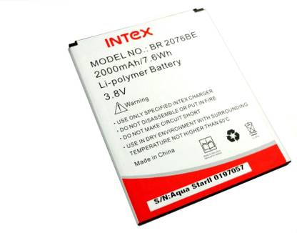 Intex Mobile Battery For  Intex AQUA STAR 2