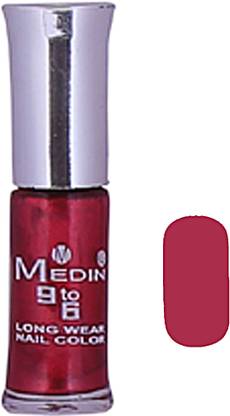 MEDIN Nail_Polish_DarkRed Red