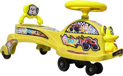 Stylezone Dora Car Yellow Ride On