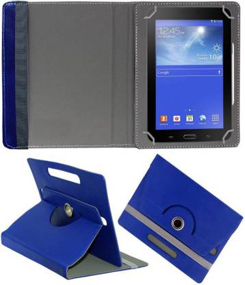 Fastway Book Cover for Micromax Canvas Tablet P290 7 inch Rotating Case