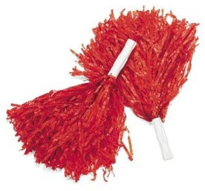 SHOP ONLINE Red Pom Poms